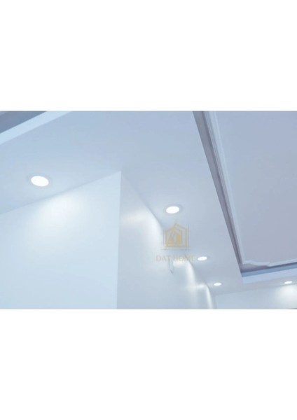5W 3renk Sıva Altı LED Spot Lamba Dekoratif LED Aydınlatma Salon Mutfak Aydınlatma Lambası Yok Beyaz modelleri