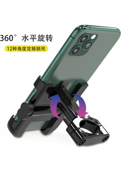 Alüminyum Gövdeli Metal Gidon Bağlantılı Motosiklet Telefon Tutucu 7 Inç Xl modelleri