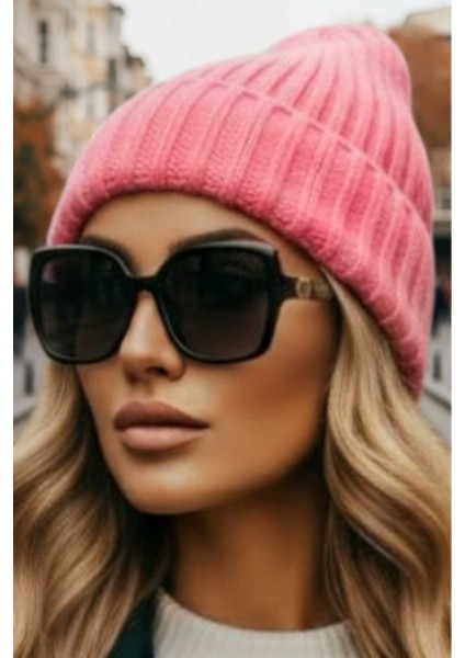 Kadın Yumuşak Dokulu Kalın Fitilli Soft Yünlü Bere fiyatları