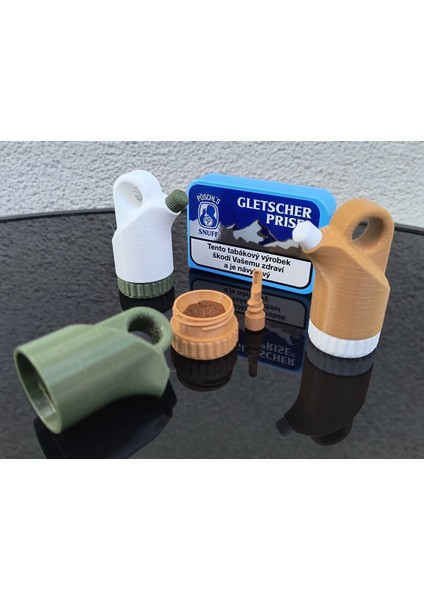 Kaşıkla Anahtarlık Enfiye Kabı modelleri