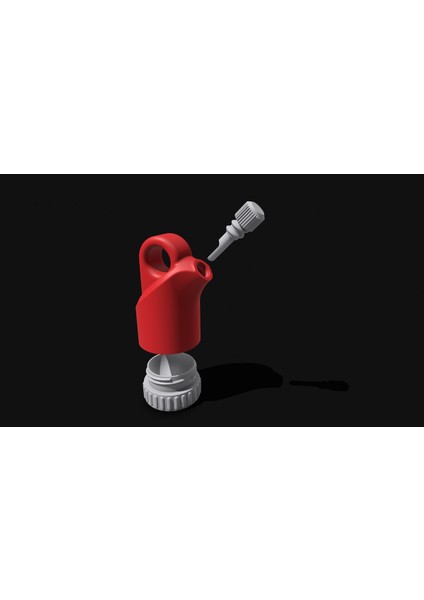 Kaşıkla Anahtarlık Enfiye Kabı