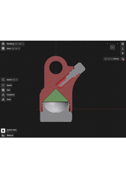 Kaşıkla Anahtarlık Enfiye Kabı