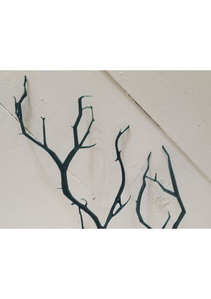 Iki Düşük Poli Ağaç Dalı