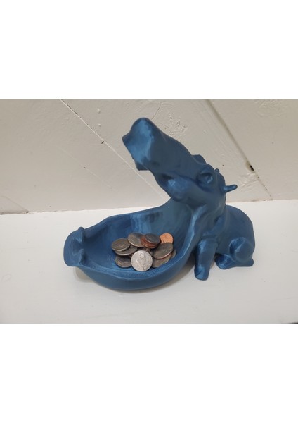 Düşük Poli Hippo Değiştirme Şeker Kasesi fırsatları