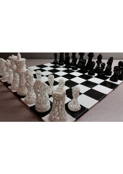 Sıkı Parça Fit ve 1.5 "kare ile Snap Fit Satranç/oyun Tahtası