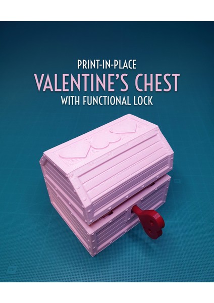 Fonksiyonel Kilitli Valentine'in Göğsünü Yerinde Yazdırın