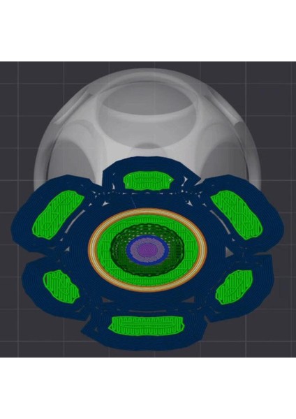 Küre Fidget Oyuncak'ın Içinde Dönen Küre (Özelleştirilebilir Tasarım) fiyatları