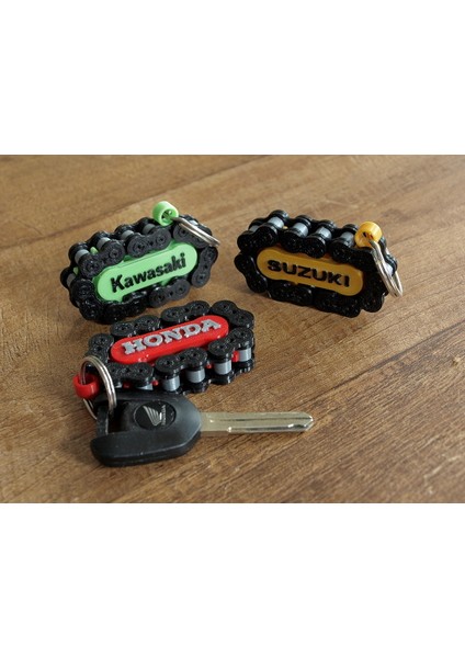 Motosiklet Rulo Zinciri Anahtar Yüzük