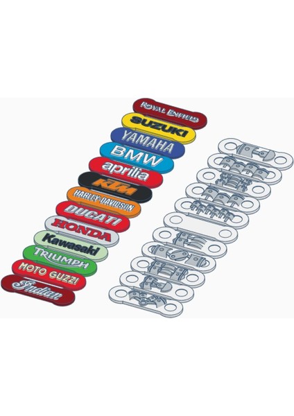 Motosiklet Rulo Zinciri Anahtar Yüzük fırsatları