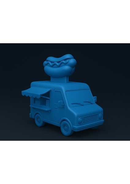 Sosisli Sandviç Gıda Kamyonu