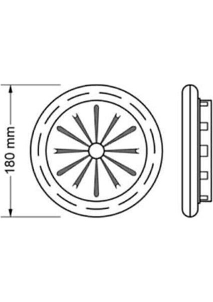 5 Adet Ayarlı Menfez Ayarlı Doğalgaz Menfezi modelleri