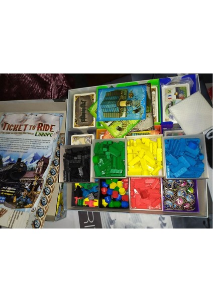 Ticket To Bine Toard Game Organizater - En Sevdiğiniz Oyunlar Için Alan Tasarrufu Sağlayan