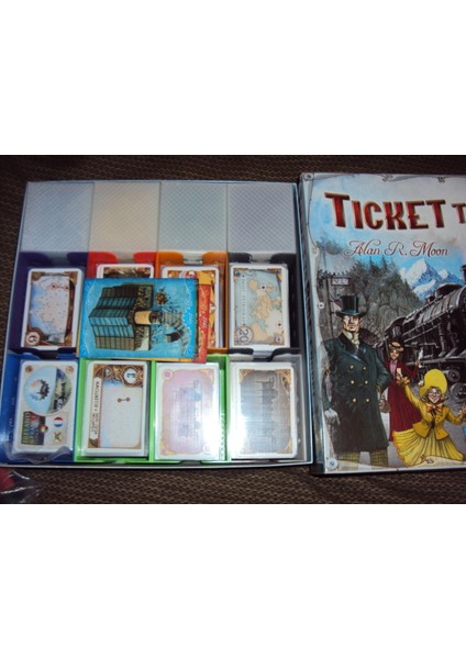 Ticket To Bine Toard Game Organizater - En Sevdiğiniz Oyunlar Için Alan Tasarrufu Sağlayan fiyatları