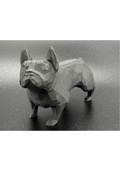 Düşük Poli Fransız French Bulldog