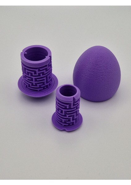 Labirentli Paskalya Yumurtası 2in1 (Matrjoschka) 63MM