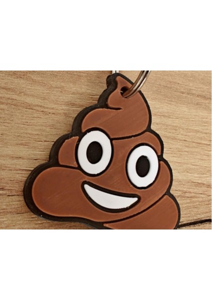 Poop Emote - Anahtarlık