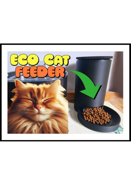 Eko-Küçük Porsiyon Pet Besleyici