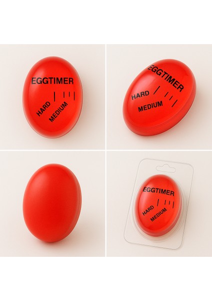 🥚 Renk Değiştiren Yumurta Zamanlayıcısı – Soft / Medium / Hard Kıvam Gösterge Termometresi 🍳 fırsatları
