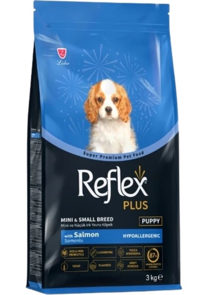 Plus Hipoalerjenik Somonlu Küçük Irk Yavru Köpek Maması 3kg