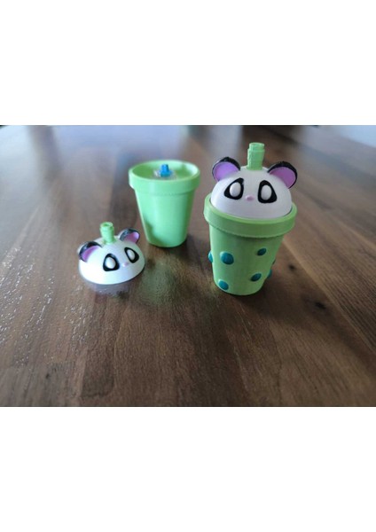 Kawaii Bubble Çay Panda Fidget Tıkır