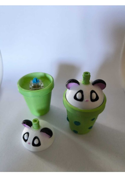 Kawaii Bubble Çay Panda Fidget Tıkır