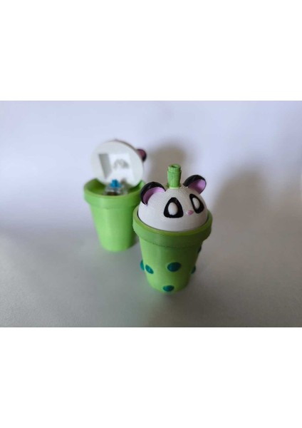 Kawaii Bubble Çay Panda Fidget Tıkır