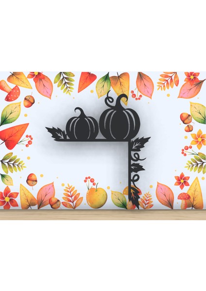 Sonbahar Pumpkins Kapı Köşesi - Şükran Dekoru (Özelleştirilebilir Tasarım) fiyatları