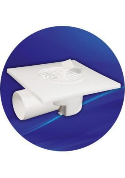 Kartes 15*15*70 Yer Süzgeçi Alttan Gider Süzgeci