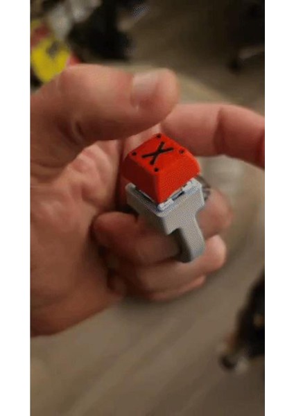 Fidget Ring Anahtar Tıkıcı