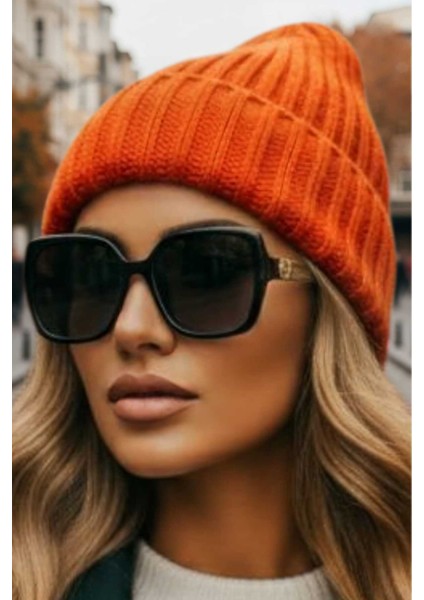 Kadın Yumuşak Dokulu Kalın Fitilli Soft Yünlü Bere fırsatları