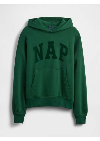 Erkek Yeşil Vintagesoft Nap Logo Sweatshirt fiyatları