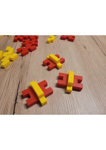 Montessori Interlocking Tuğlalar - Yaratıcı Oyuncak (Özelleştirilebilir Tasarım) indirimleri
