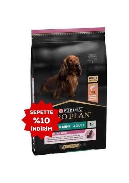 Somonlu Küçük Irk Hassas Derili Yetişkin Köpek Maması 7kg
