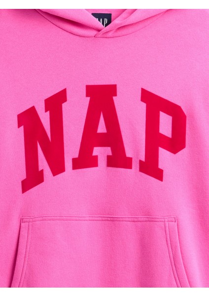 Erkek Pembe Vintagesoft Nap Logo Sweatshirt modelleri