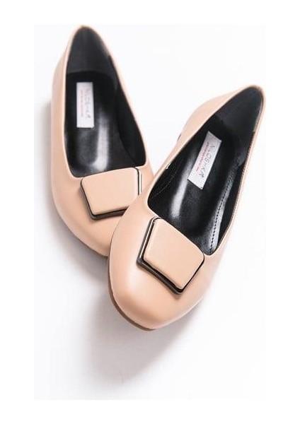 Kadın Lsbn Nude Aksesuarlı Ayakkabı