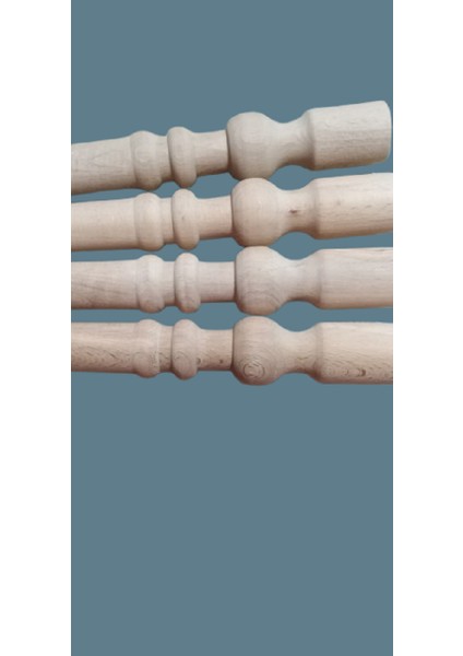 50CM (Uzunluk) 4cm (Üst Çap) Dekoratif Cnc Kesim Masa&sehpa Ayakları fiyatları