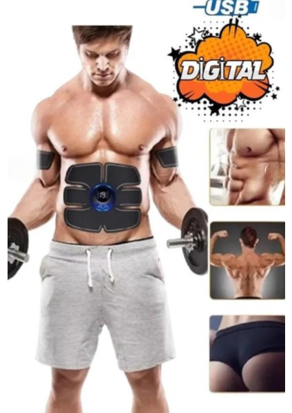 Smart Fitness Karın ve Kas Geliştirici 3'lü Kumandalı Sixpad Kondisyon Aleti modelleri