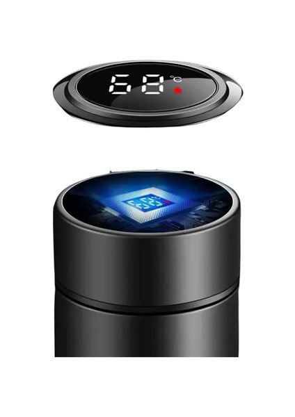 Resveq LED Sıcaklık Ölçerli 250 ml Yalıtımlı Termos Şişe fırsatları