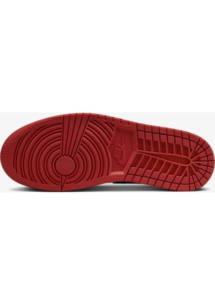 Jordan Air 1 Low Erkek Siyah - Kırmızı Spor Ayakkabı 553558 indirimleri