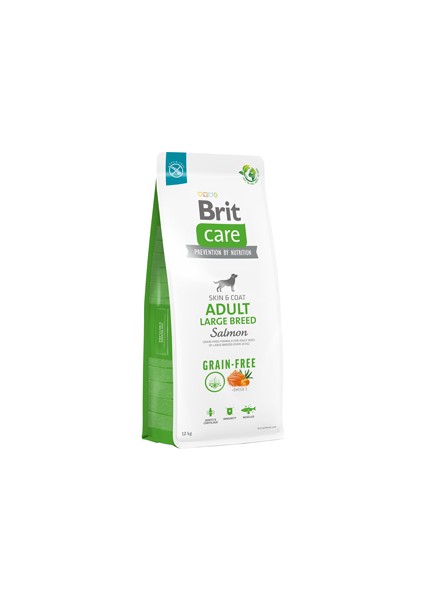 Skin & Coat Somonlu Tahılsız Büyük Irk Yetişkin Köpek Maması 12KG