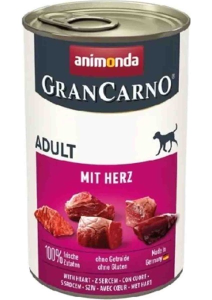 Gran Carno Sığır Etli ve Yürekli Köpek Konservesi 400GR