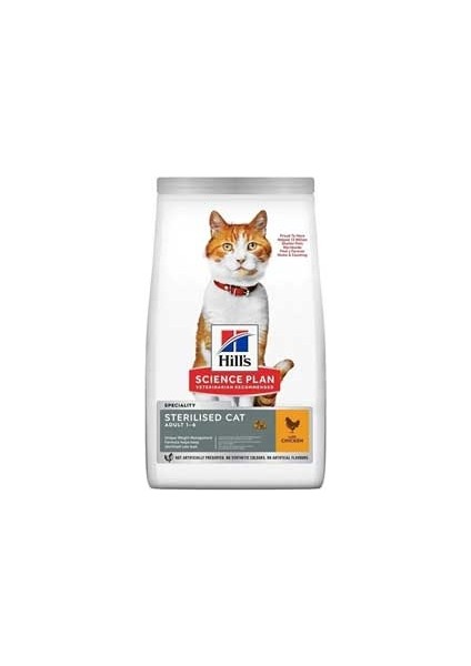 Hills Tavuklu Kısırlaştırılmış Kedi Maması 3kg