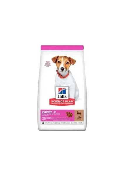 Hills Puppy Kuzu Etli Küçük Irk Yavru Köpek Maması 1.5kg