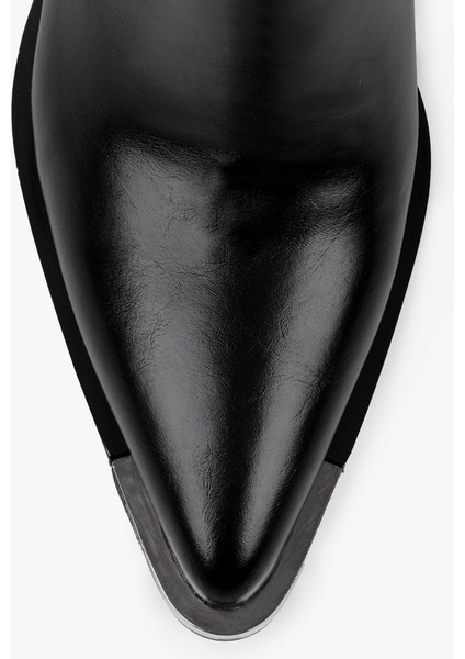 Kadın Amelia Siyah Cilt Kovboy Bot modelleri