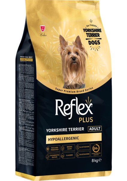 Plus Yorkshire Terrier Yetişkin Köpek Maması 8kg