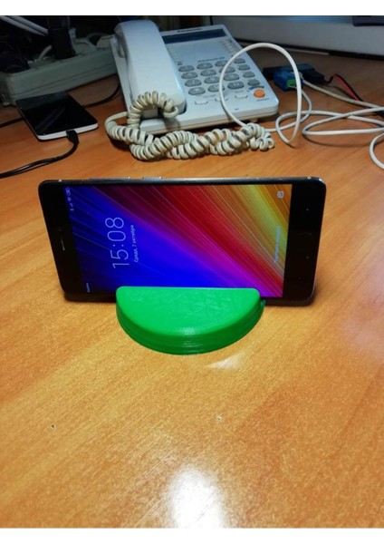 Ergonomik Telefon Masa ve Masa - Ayarlanabilir Yükseklik, 3D Basılı