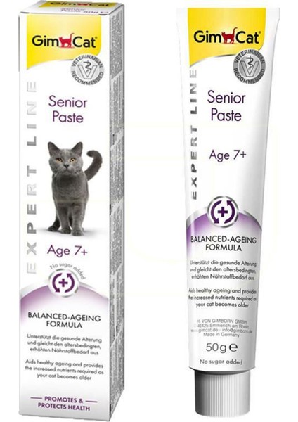 Expert Line Senior Paste Yaşlı Kedi Vitamin Macunu 50GR