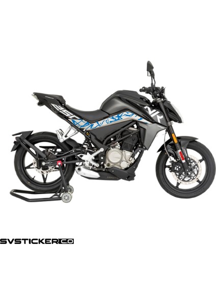 Cfmoto 250NK Orta Plastik Yıldırım Sticker Set Sağ ve Sol (Eski Kasa - Yeni Kasa Uyumlu ) fiyatları