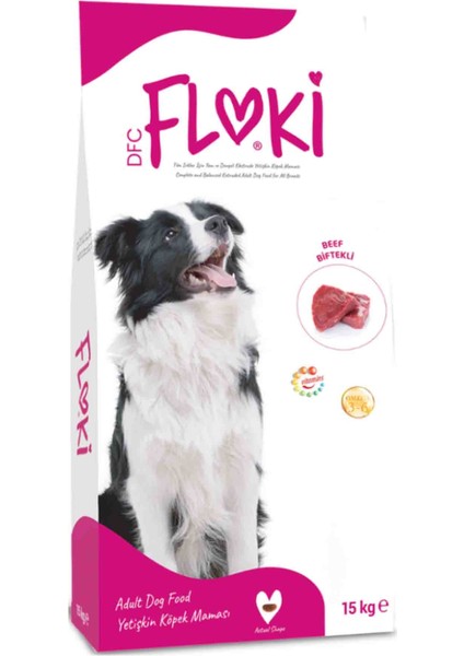 Biftekli Yetişkin Köpek Maması 15KG