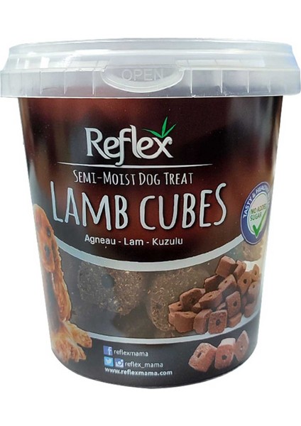 Semi-Moist Kuzulu Küp Köpek Ödül Maması 500GR